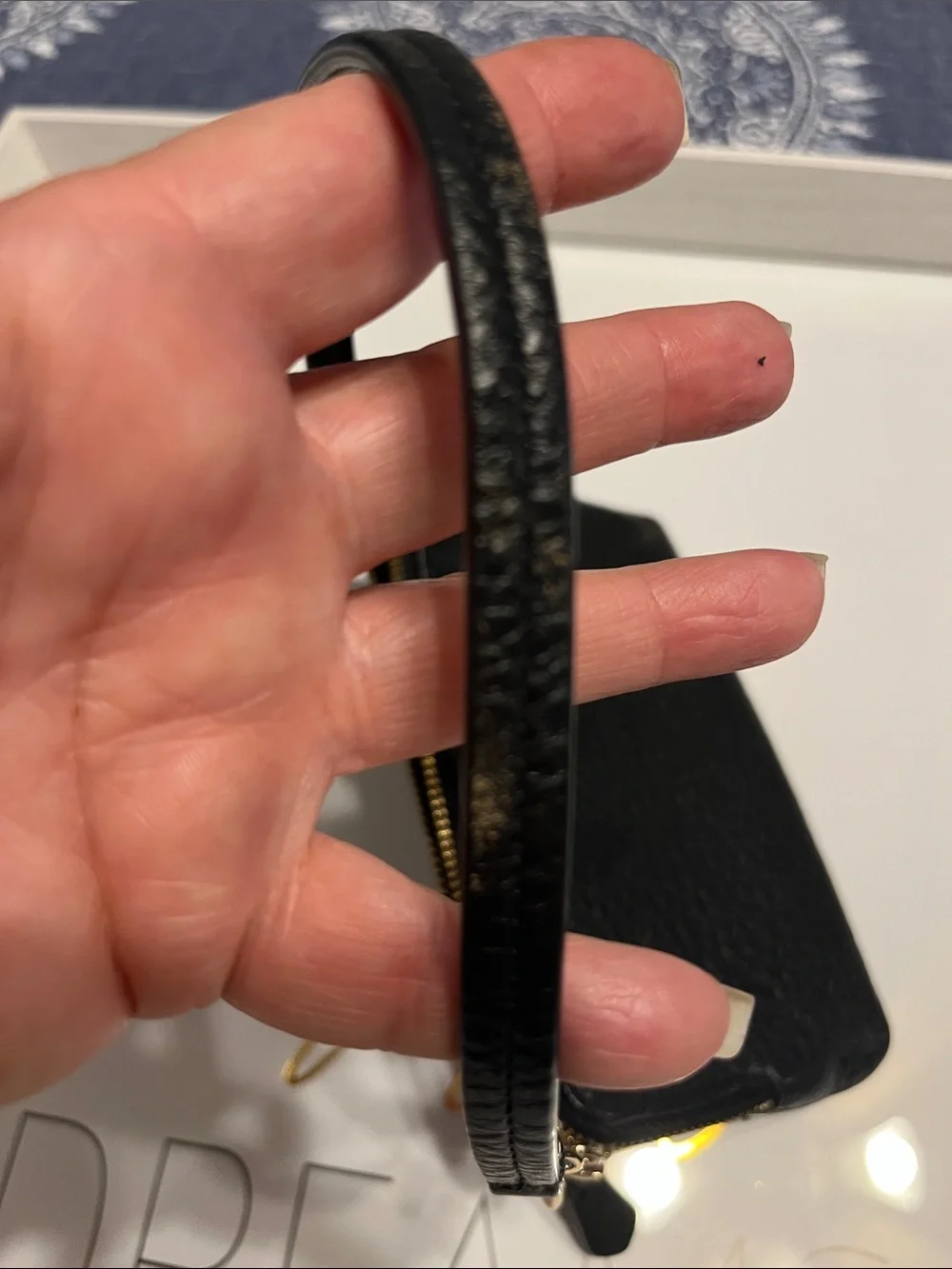 Coach compact wristlet
